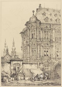 Chateau de Martinsbourg, Mayence by Samuel Prout