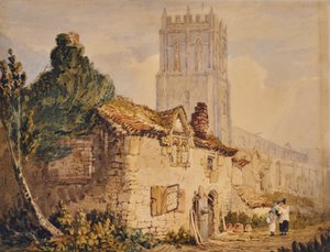 Denmark Hill by Samuel Prout