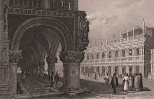 Foreshortening of arcade of Doge