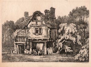 Near Ashbourn by Samuel Prout