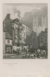 The home of William Caxton by Samuel Prout