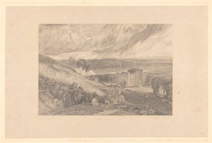 Hylton Castle, County of Durham by Samuel Rawle