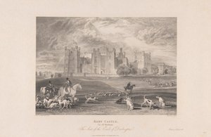 Raby Castle, County of Durham by Samuel Rawle