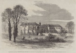 Hartlebury Castle, Worcestershire, the Seat of the Bishop of Worcester by Samuel Read