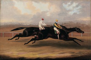 The Flying Dutchman and Voltigeur Running the Great Match Race