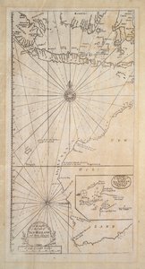 A Draught of the Coast of New Holland and Parts Adjacent by Samuel Thornton