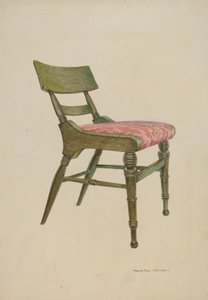 Samuel Chase Chair by Samuel W. Ford