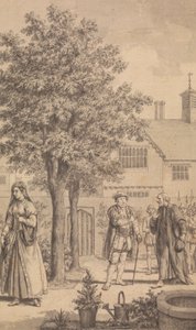 Catherine Parr, Henry VIII and Bishop Gardner by Samuel Wale