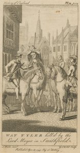 Wat Tyler Killed by the Lord Mayor in Smithfield