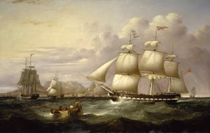 The East India Company trading ship 