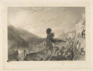 Dartmouth, on the River Dart by Samuel William Reynolds