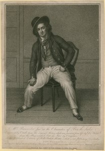 Mr Bannister Junior in the Character of Ben the Sailor