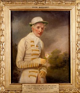 William Farren as Lord Ogleby in 