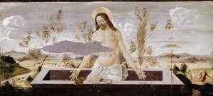 Pieta (detail) by Sandro Botticelli
