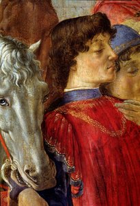 The Adoration of the Magi (Detail of Lorenzo de