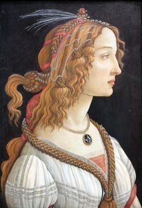 Idealised Portrait of a Lady (Portrait of Simonetta Vespucci as Nymph)