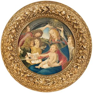 Madonna of the Magnificat, circle of Ricciardo Meacci by Sandro Botticelli
