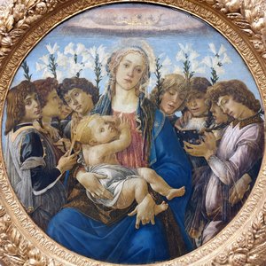 Mary with the Child and Singing Angels