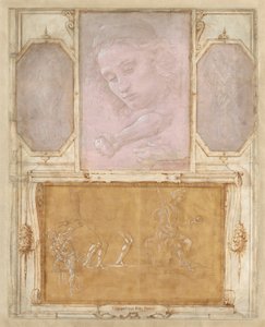 Page from the Collection of Niccolò Gaddi (So-Called "Vasari Page") by Sandro Botticelli