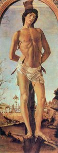 Saint Sebastian by Sandro Botticelli