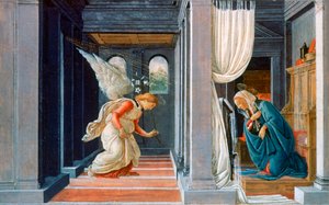 The Annunciation by Sandro Botticelli