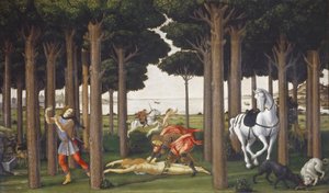 The Story of Nastagio degli Honesti, Panel II