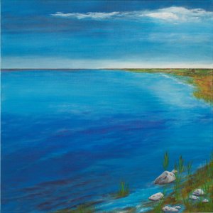 Cattails, 2022 by Sandy Iseli