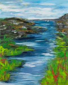 River Dance, 2023 by Sandy Iseli