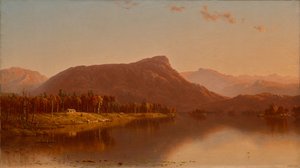 A Home in the Wilderness by Sanford Robinson Gifford