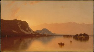 Isola Bella in Lago Maggiore by Sanford Robinson Gifford