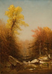 October in the Catskills by Sanford Robinson Gifford