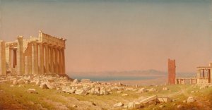 Ruins of the Parthenon by Sanford Robinson Gifford