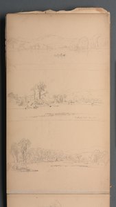 Sketchbook, page 05: Bethel ME Aug 19th, 1859 by Sanford Robinson Gifford