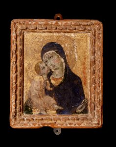Virgin with Child by Sano di also Ansano di Pietro di Mencio Pietro