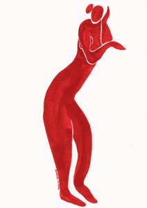 Graceful Red Form