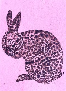 Whimsical Spotted Rabbit