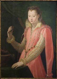 Portrait of a Young Woman as Portia Catonis