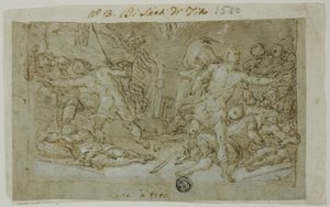 Study for the Resurrection by Santi di Tito