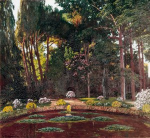Art Nouveau "The Garden"