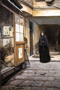 The Pawnshop by Santiago Rusinol i Prats