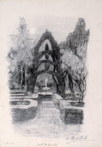 Gardens of the Generalife by Santiago Rusiñol