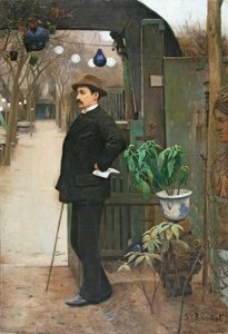 Portrait of Miquel Utrillo by Santiago Rusiñol