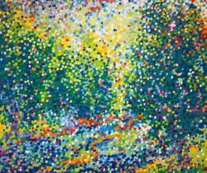 Cosmic Garden by Santina Semadar Panetta