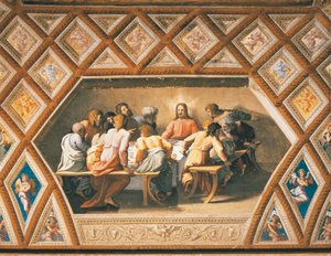 Last Supper by Sanzio of Urbino (workshop) Raphael