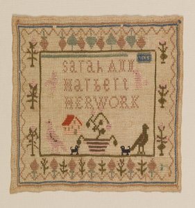 Sampler by Sarah Ann Marbert