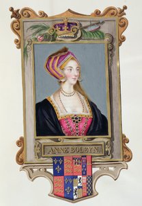Portrait of Anne Boleyn (1507-36) 2nd Queen of Henry VIII, as a Young Woman from 