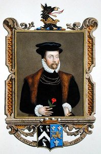 Portrait of Lord Roger North (1530-1600) 2nd Baron North from 