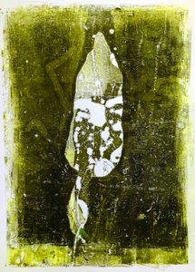 Abstract Leaf by Sarah Thompson Engels