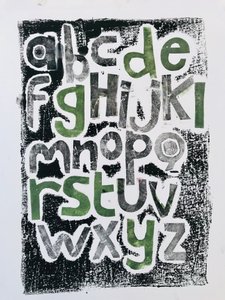 Alphabet by Sarah Thompson Engels