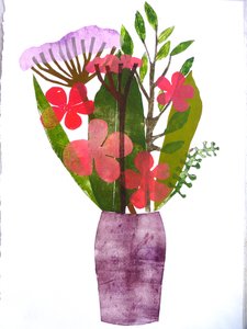 Purple Vase